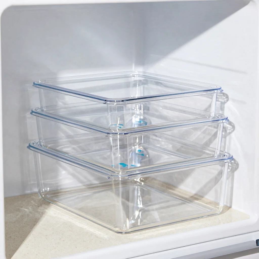 Clear Pantry Bin Set